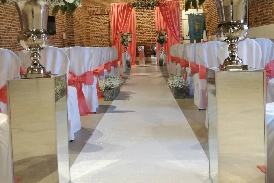 Rito civile nel Salone Regina