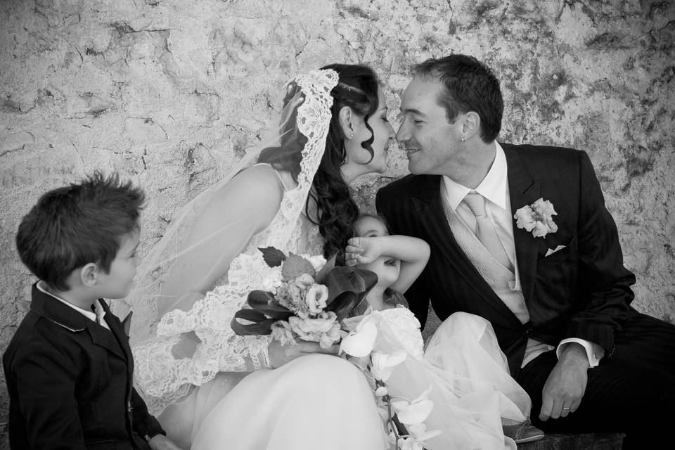 Bacio degli sposi