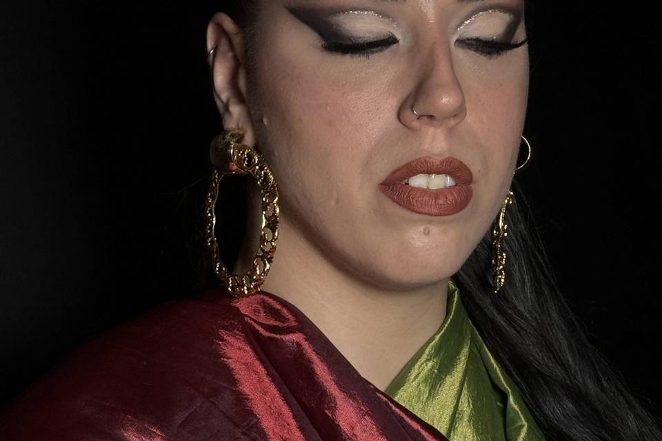 arabian wedding make up