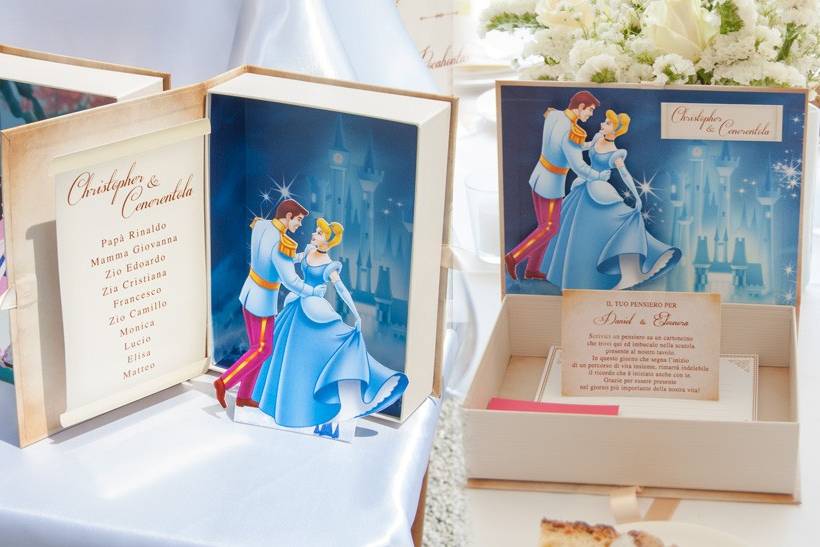 Tableau de mariage disney