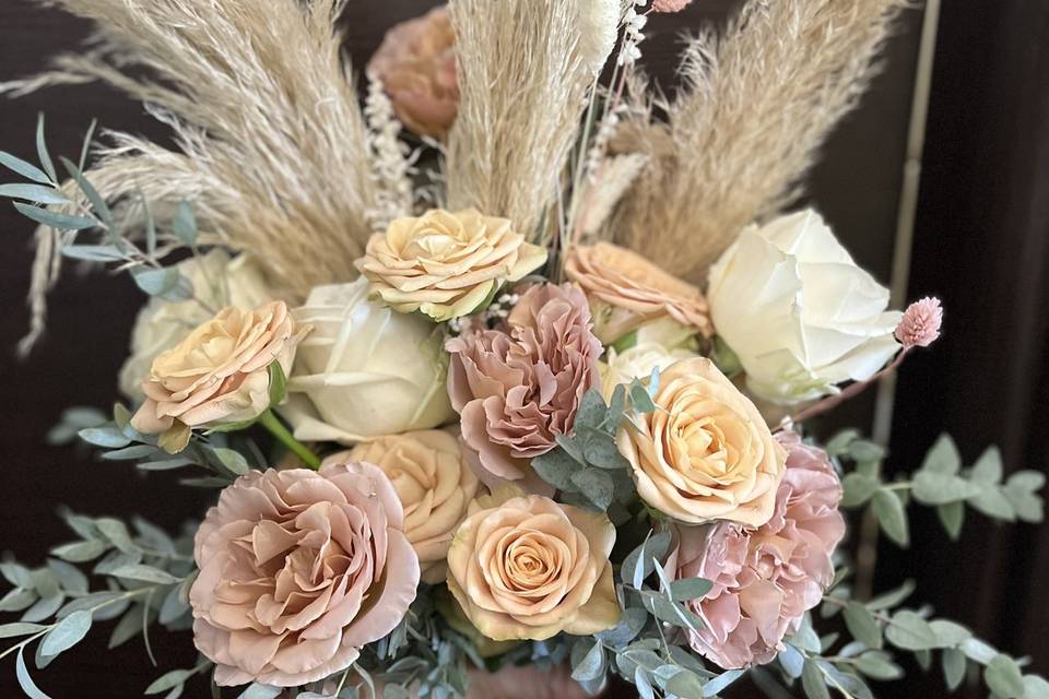 Bouquet pampas/wedding