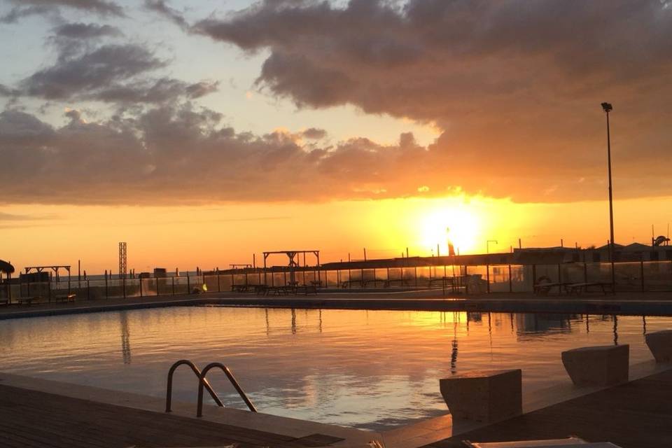 Il tramonto