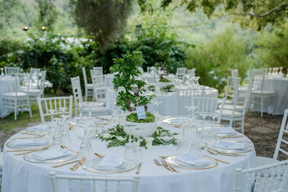 Allestimento matrimonio