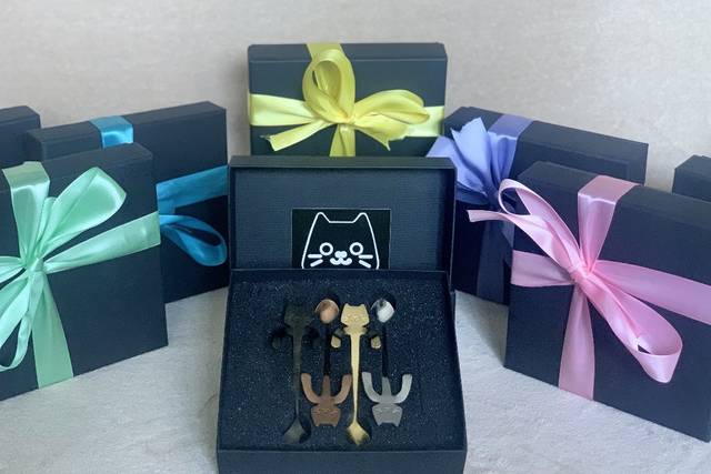 Confezione da 4 multicolore