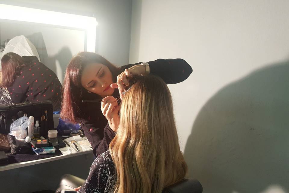 Backstage sposa 1