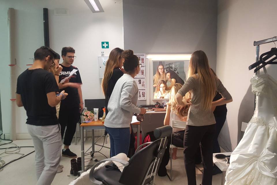 Backstage sposa 3