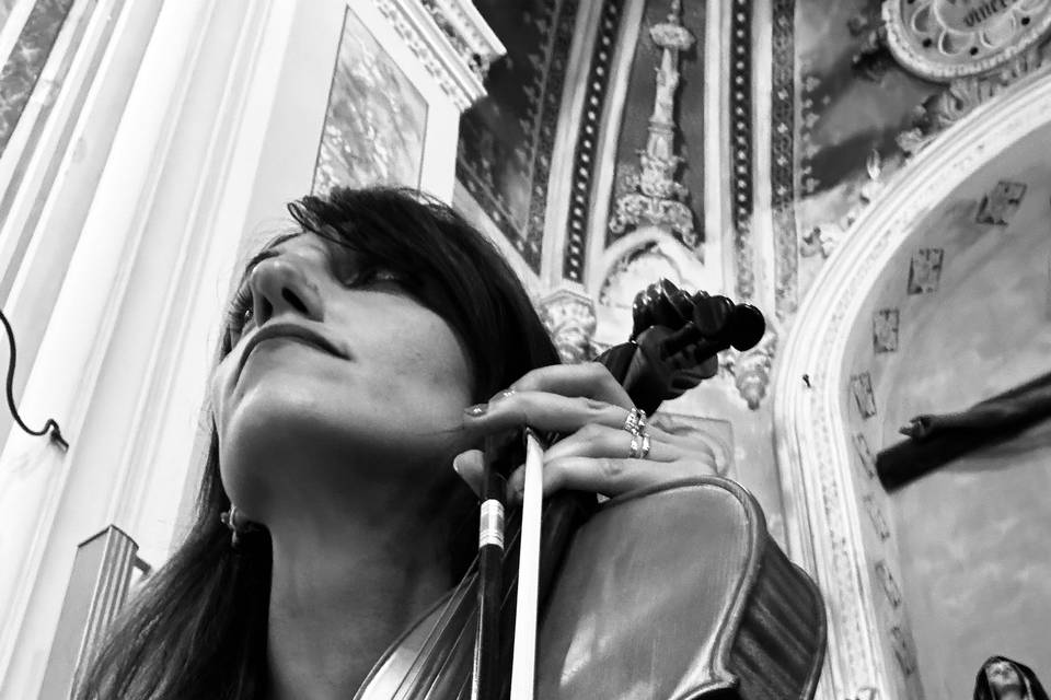 Violinista Maria Trombino