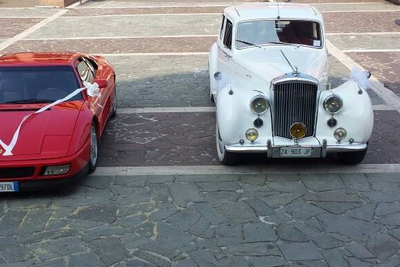 Bentley R Type e Ferrari