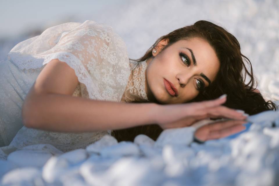 Make up sposa focus occhi