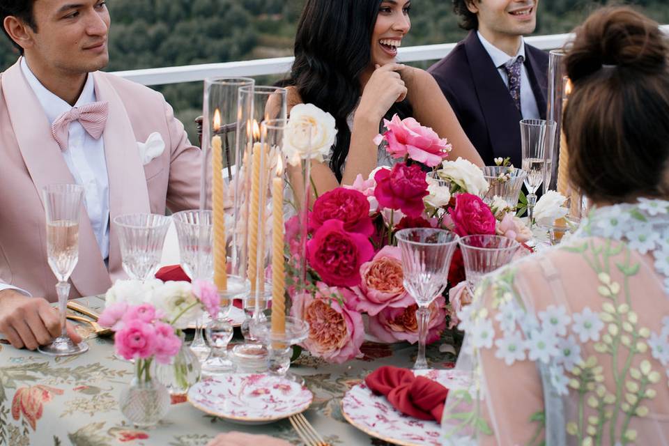 La cena pre matrimonio