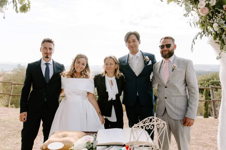 Italian- english wedding