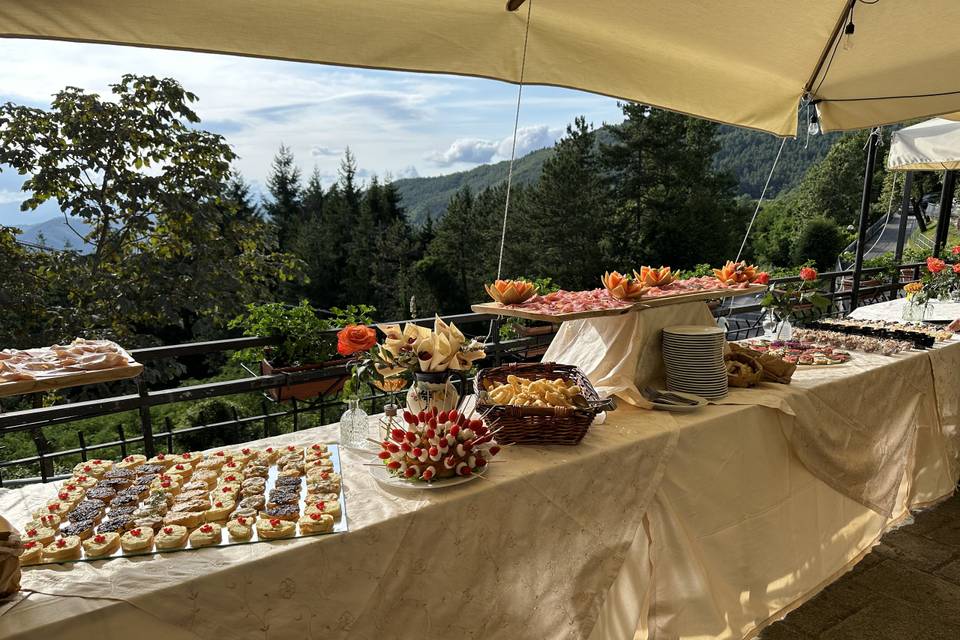 Buffet Antipasti in Terrazza