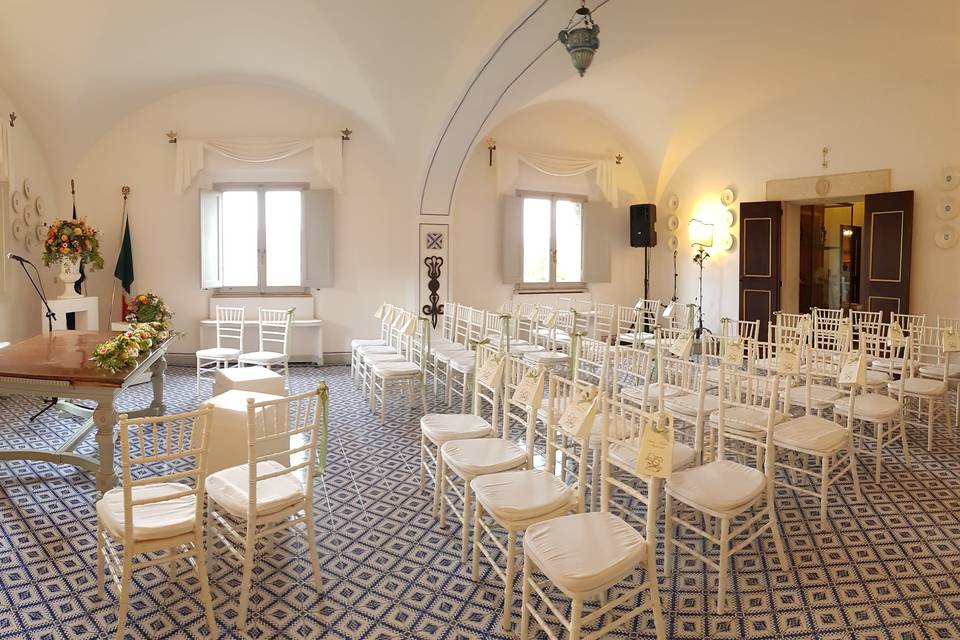 Cerimonia sala azzurra