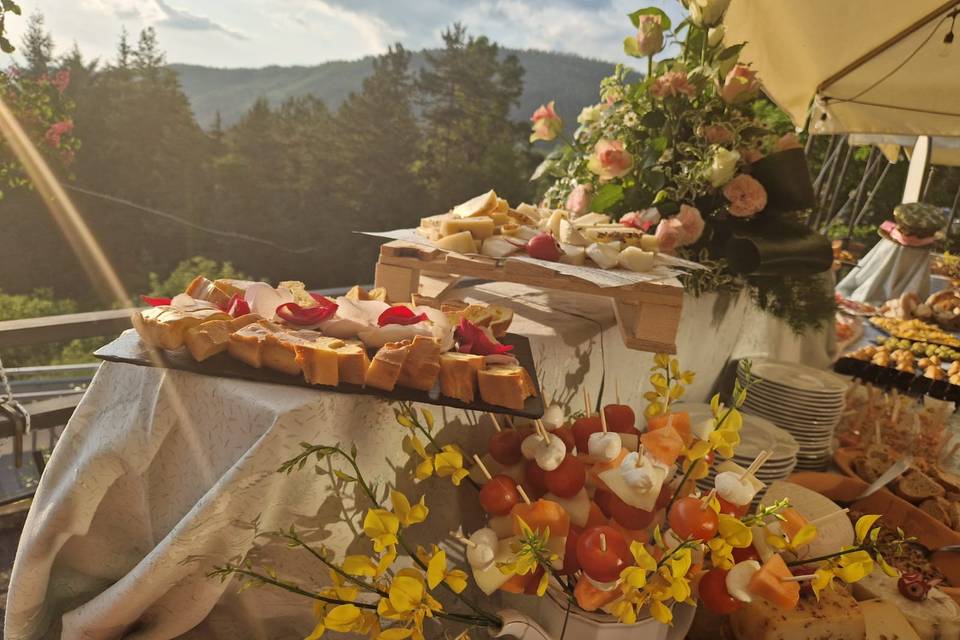 Buffet Antipasti in Terrazza