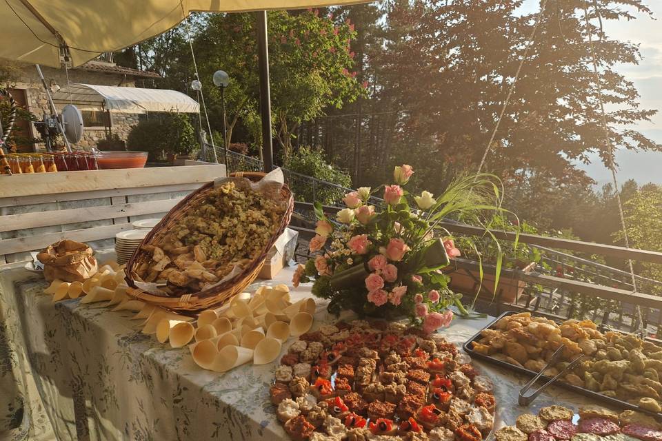 Buffet Antipasti in Terrazza