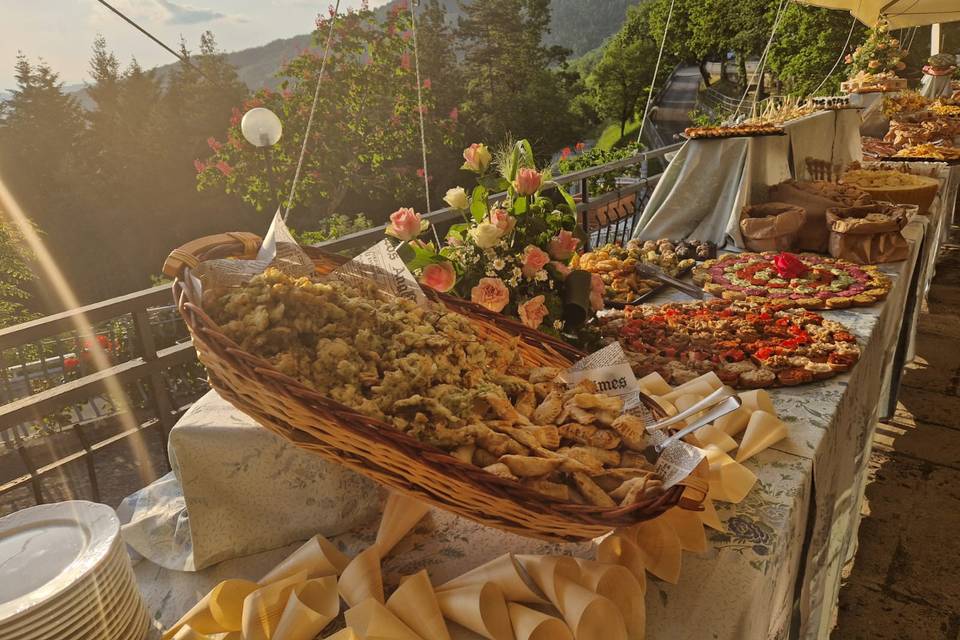 Buffet Antipasti in Terrazza
