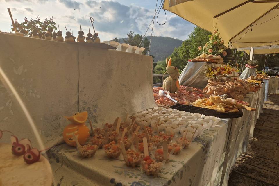 Buffet Antipasti in Terrazza