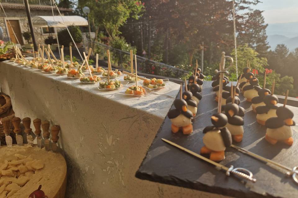 Buffet Antipasti in Terrazza
