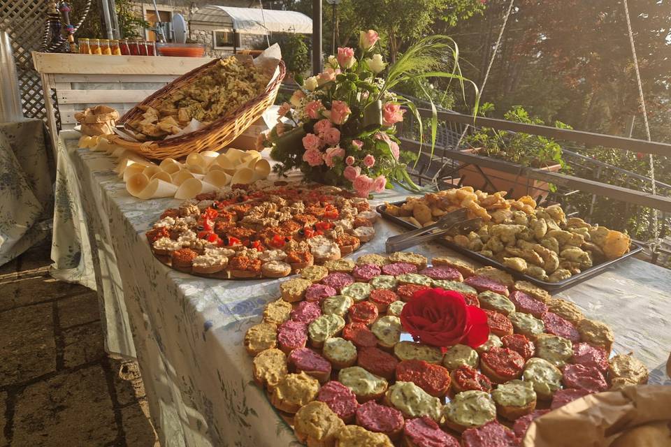 Buffet Antipasti in Terrazza