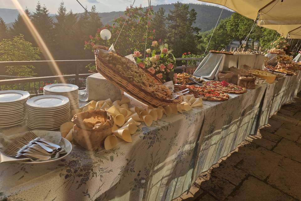Buffet Antipasti in Terrazza
