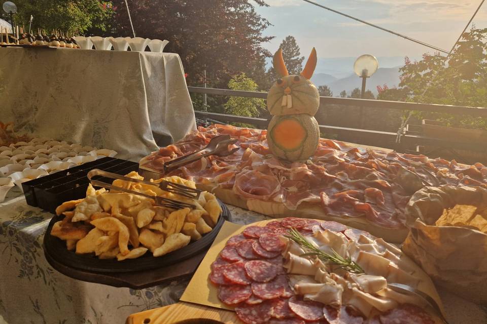 Buffet Antipasti in Terrazza
