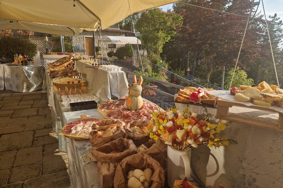 Buffet Antipasti in Terrazza