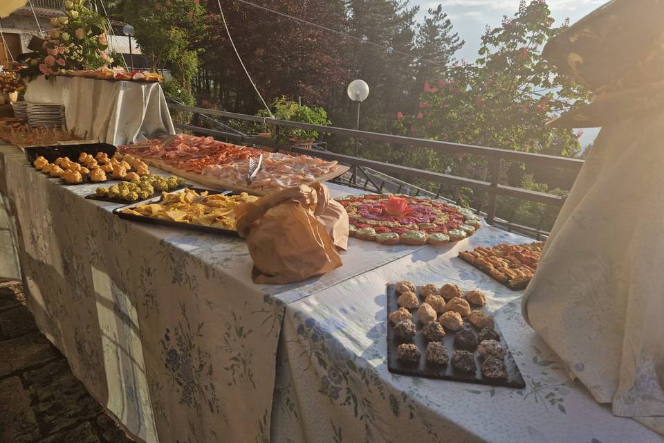 Buffet Antipasti in Terrazza