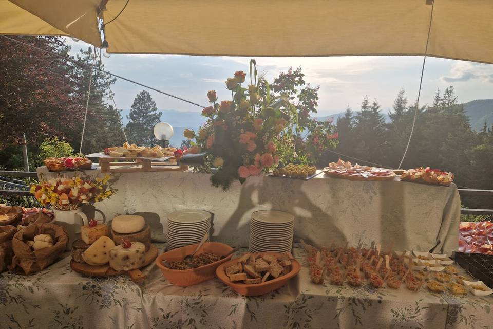 Buffet Antipasti in Terrazza