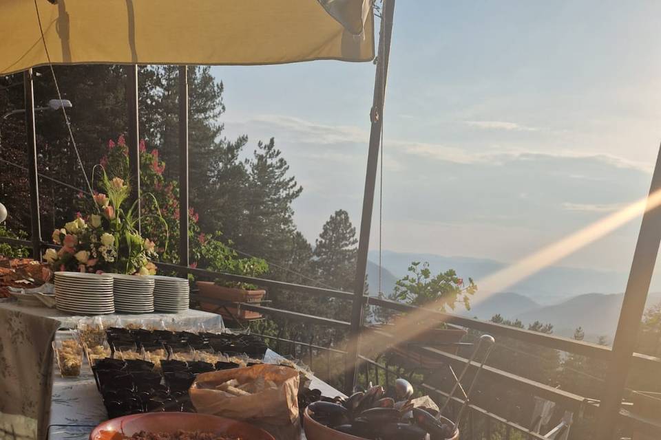 Buffet Antipasti in Terrazza