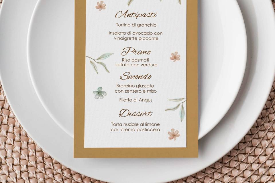 Menu cicogna