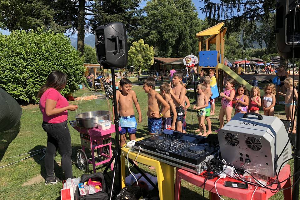 Animazione camping