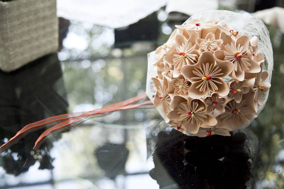 Bouquet di carta