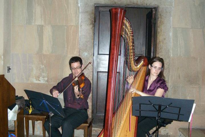 Arpa e Violino