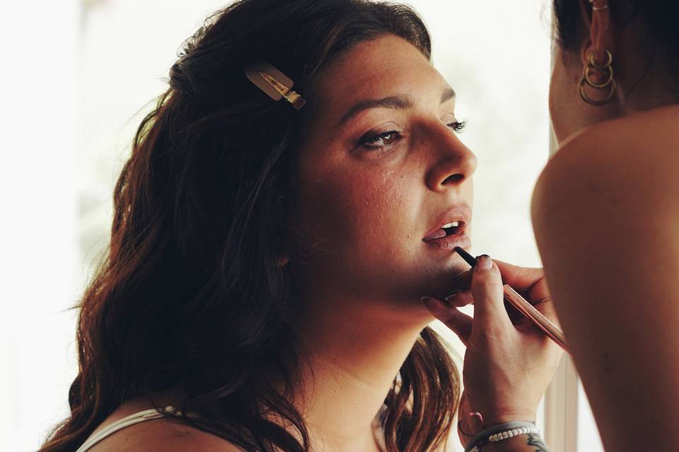 Preparazione sposa