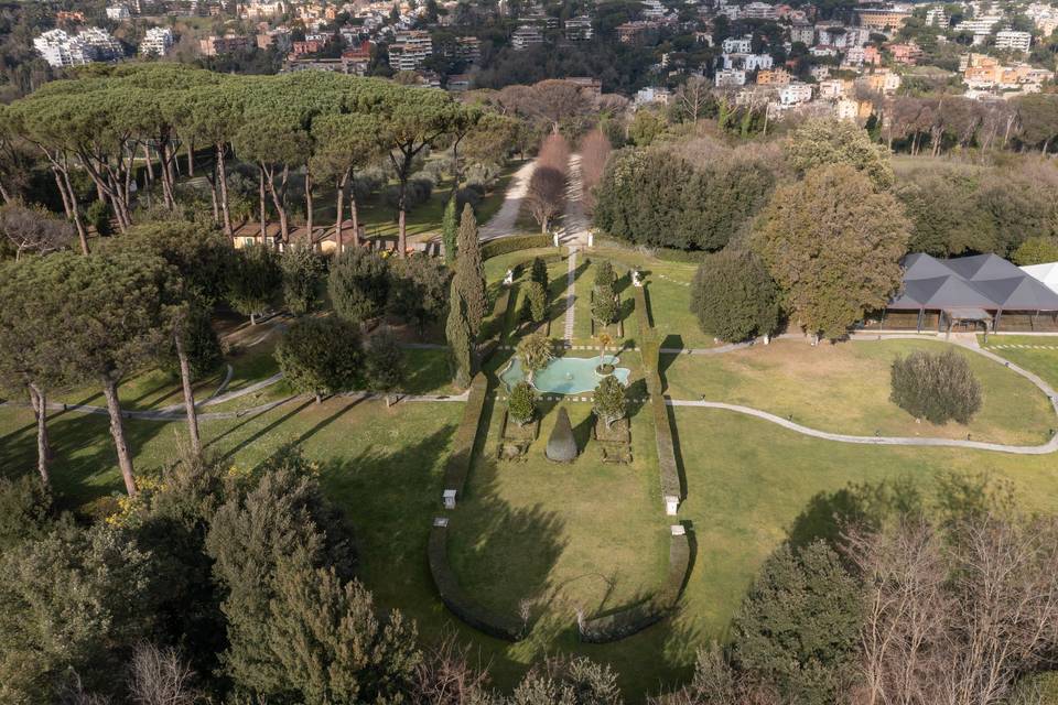 Giardini dall'alto