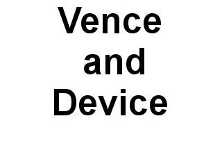 Vence and device logo