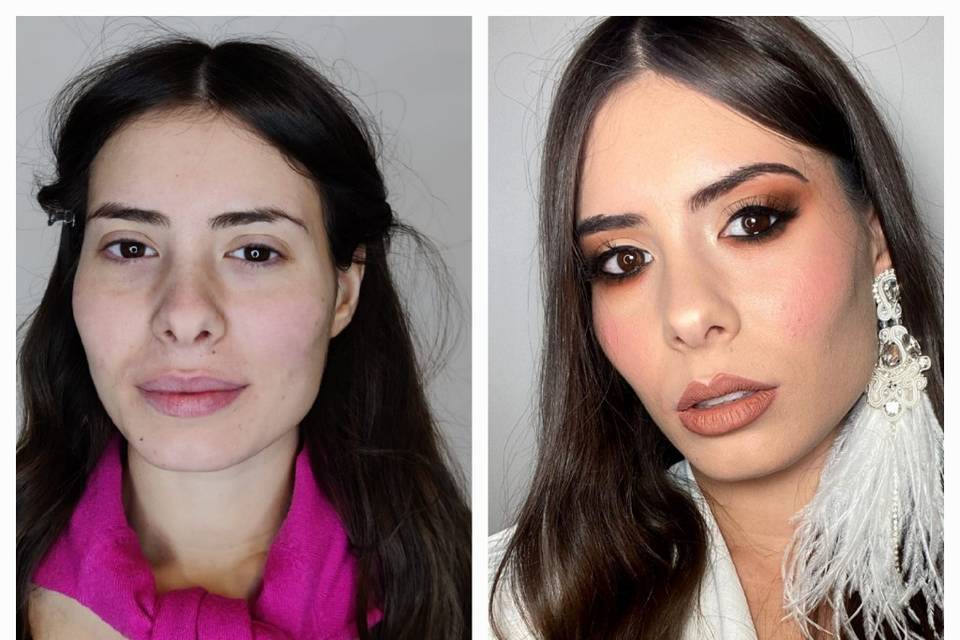 Prima e dopo, Makeup Sposa