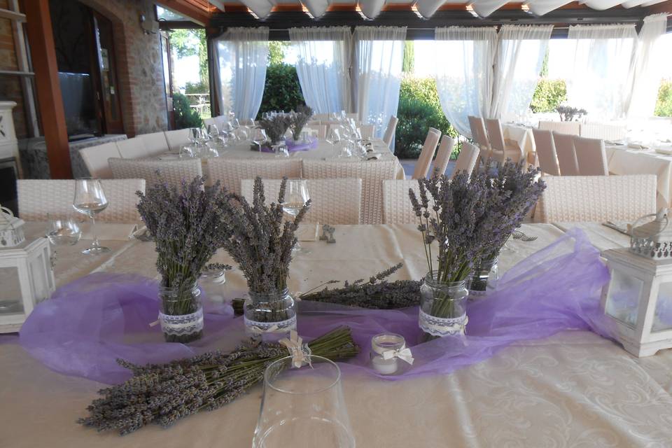 Lavender wedding