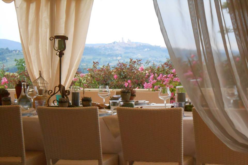 Vista San Gimignano