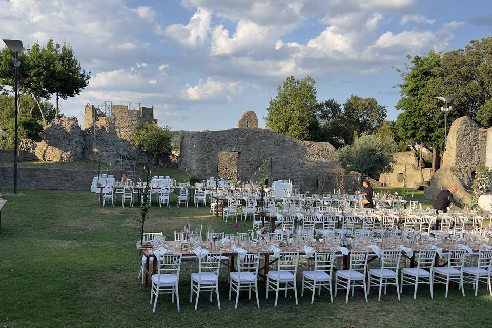 CastelSavello_Cena Rovine