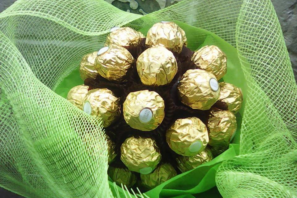 Bouquet di cioccolatini