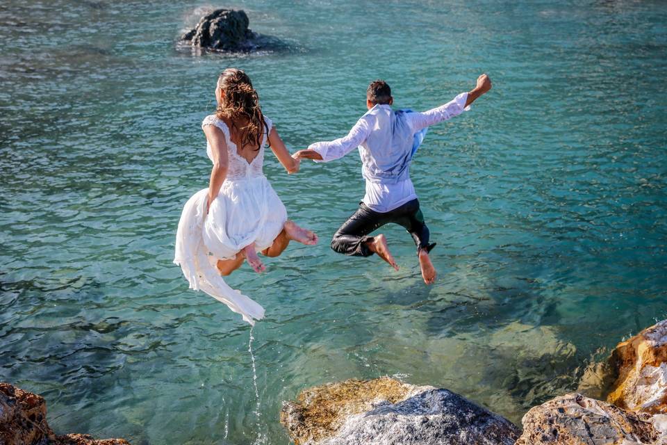 Trash the dress tuffo sposi