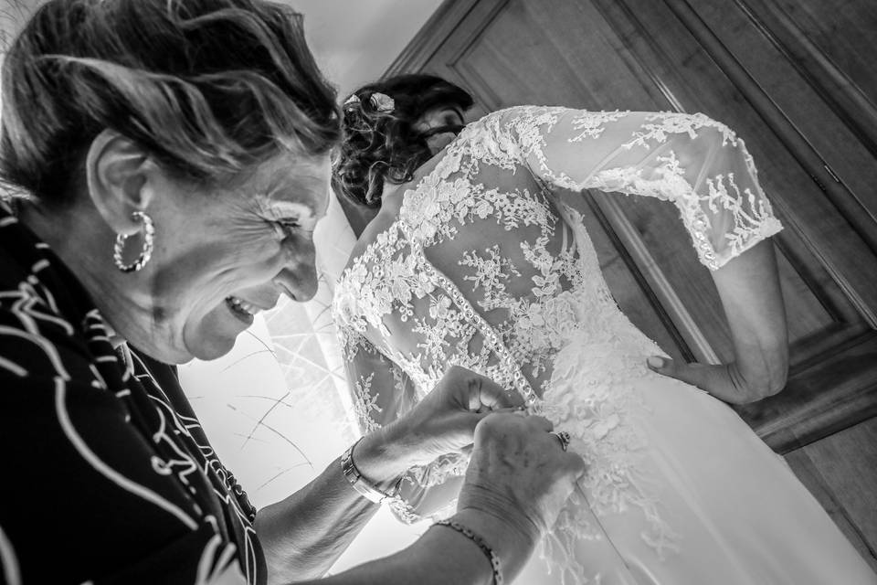 Preparazione sposa