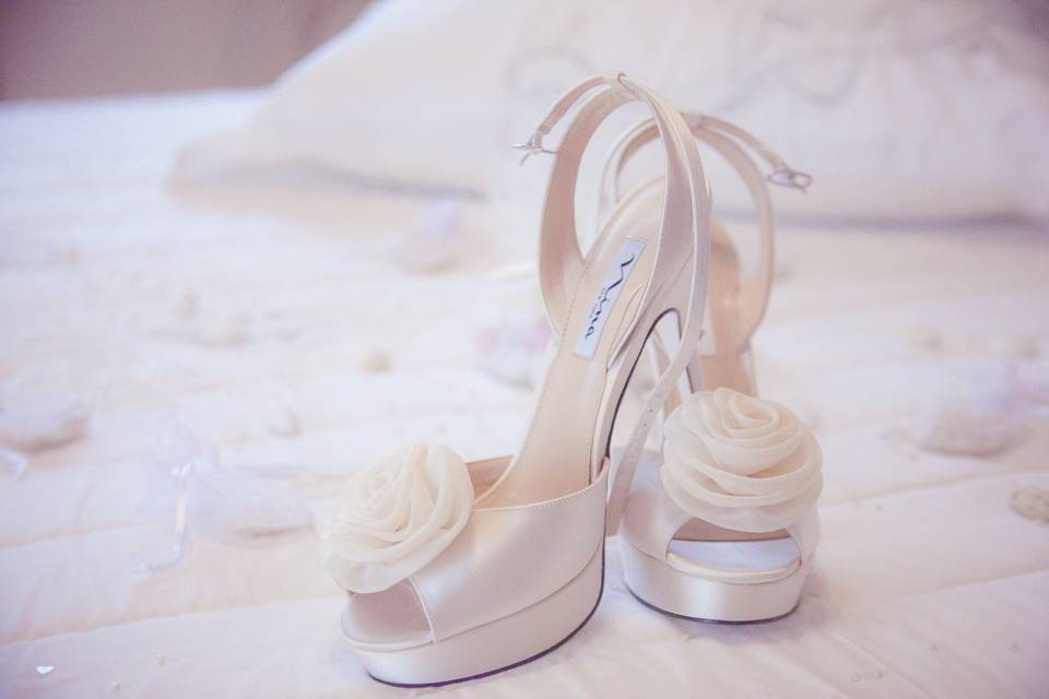 Scarpe della sposa