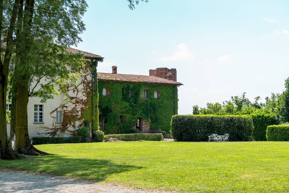 Parco con vista foresteria