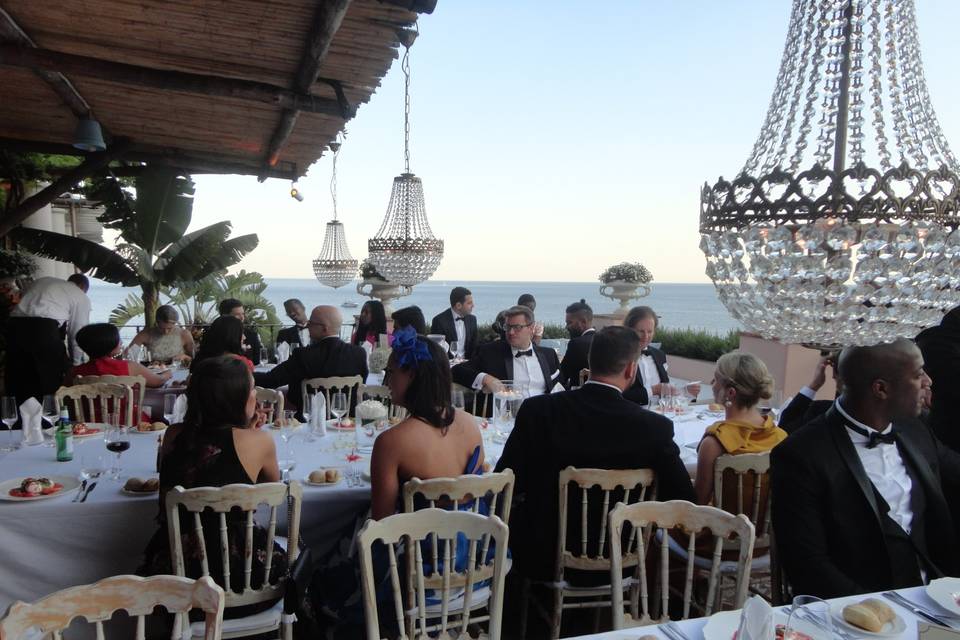 Ricevimento a Positano