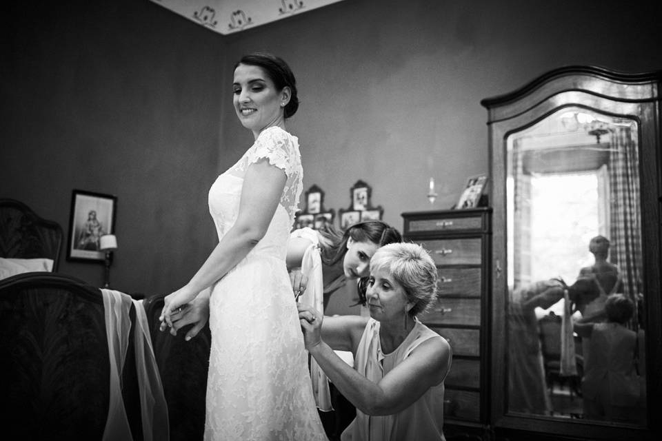 Preparativi sposa