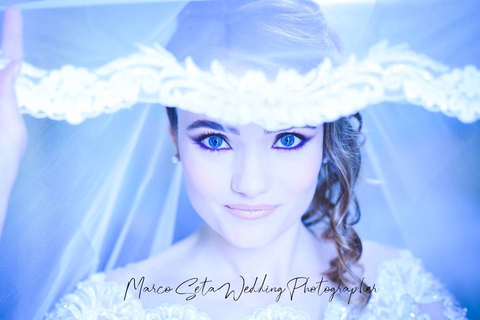Blue bride
