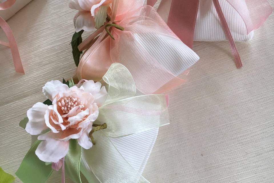 Sacchettini con fiore