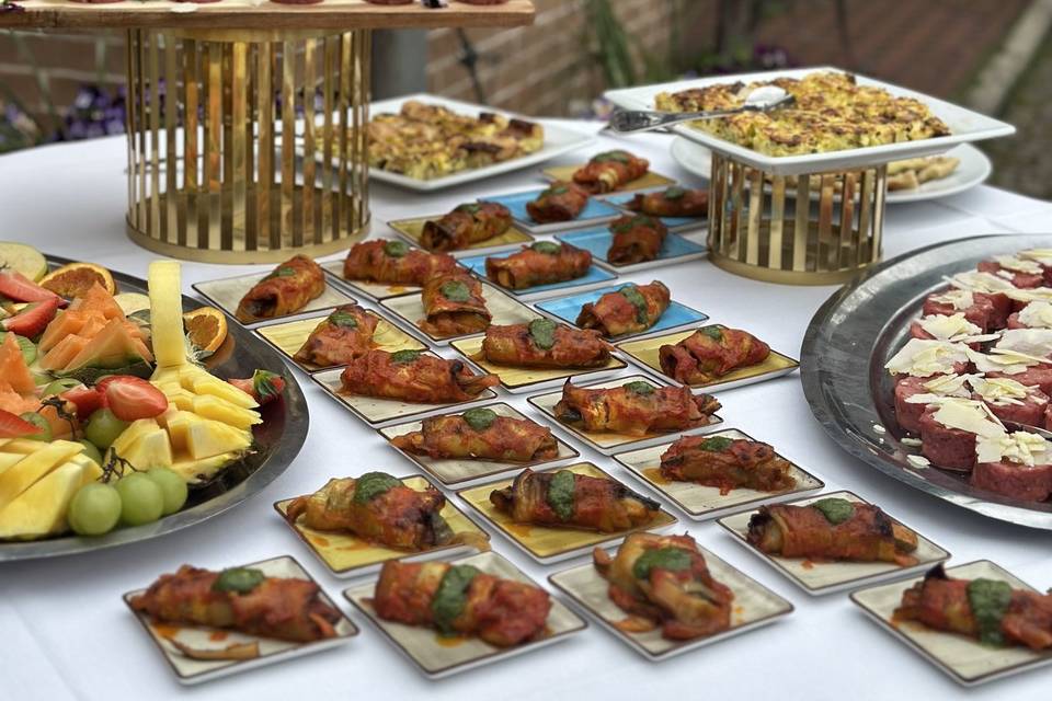 Buffet di benvenuto